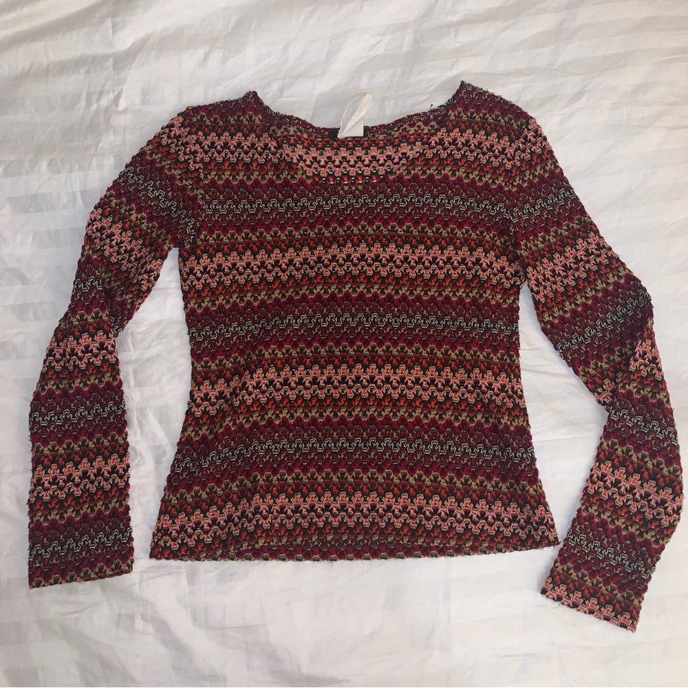Vintage knit top